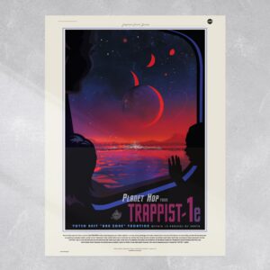 Trappist - 1e By NASA Poster